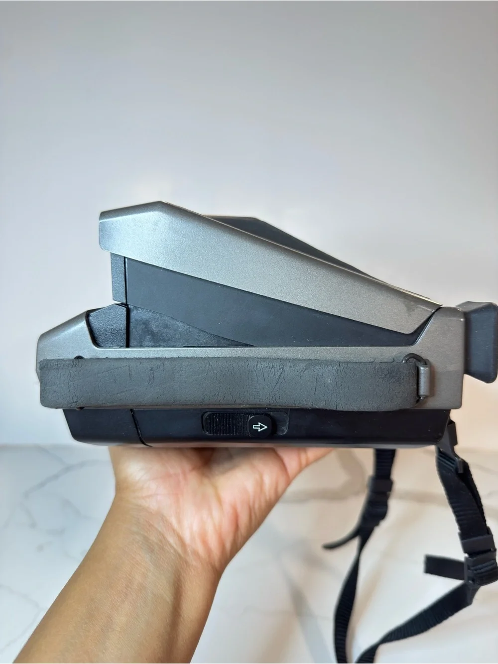 Polaroid Gray and Black Image System Instant Camera